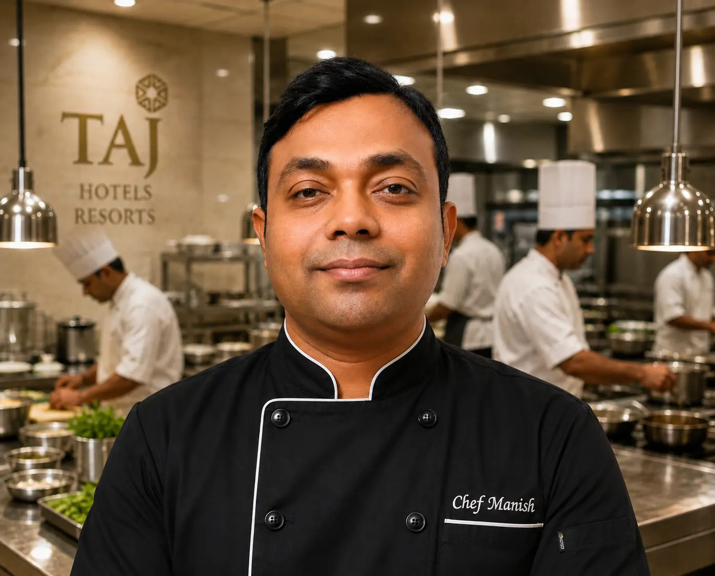 Chef Manish Kushwaha - Roasting Makhana Specialist Chef