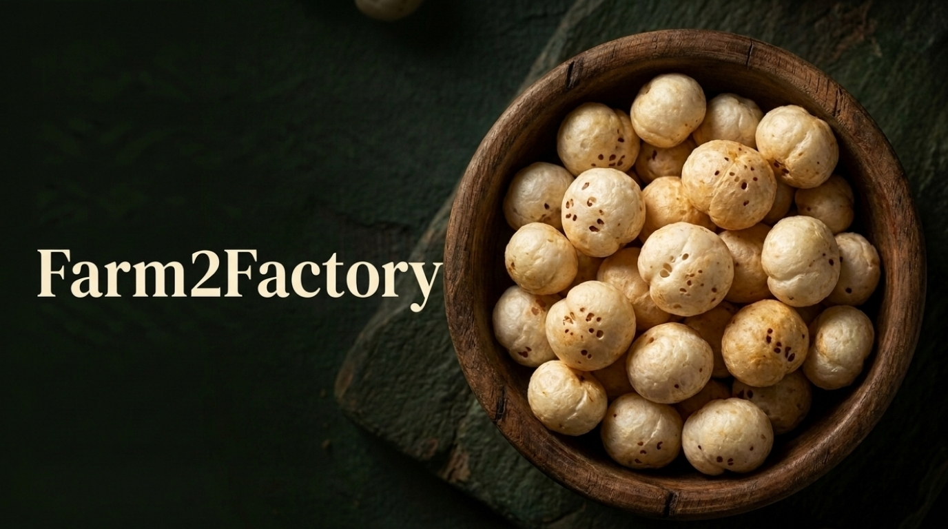 The Handpicked Makhana Standard Farm2Factory