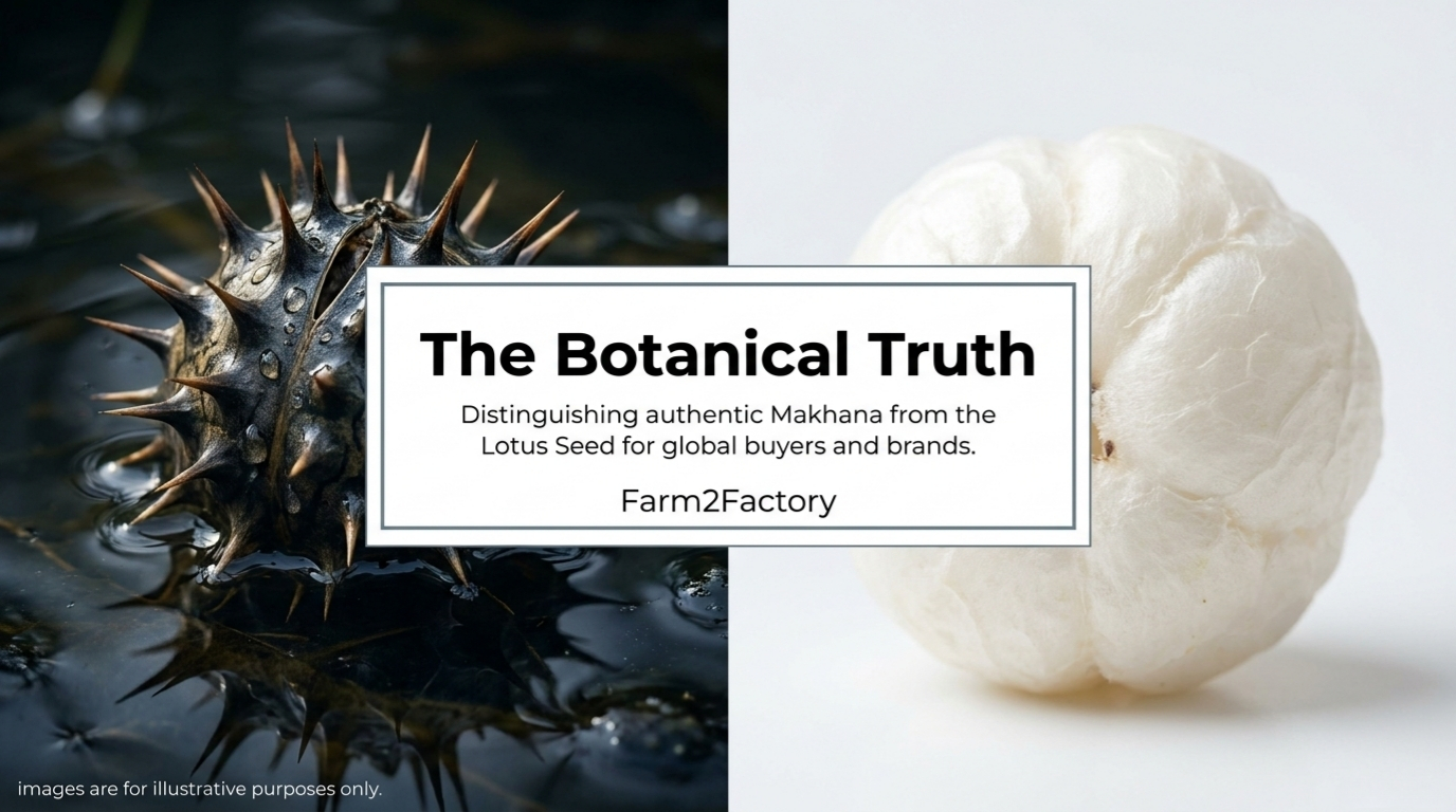Makhana vs Lotus Seed farm2factory makhana supplie