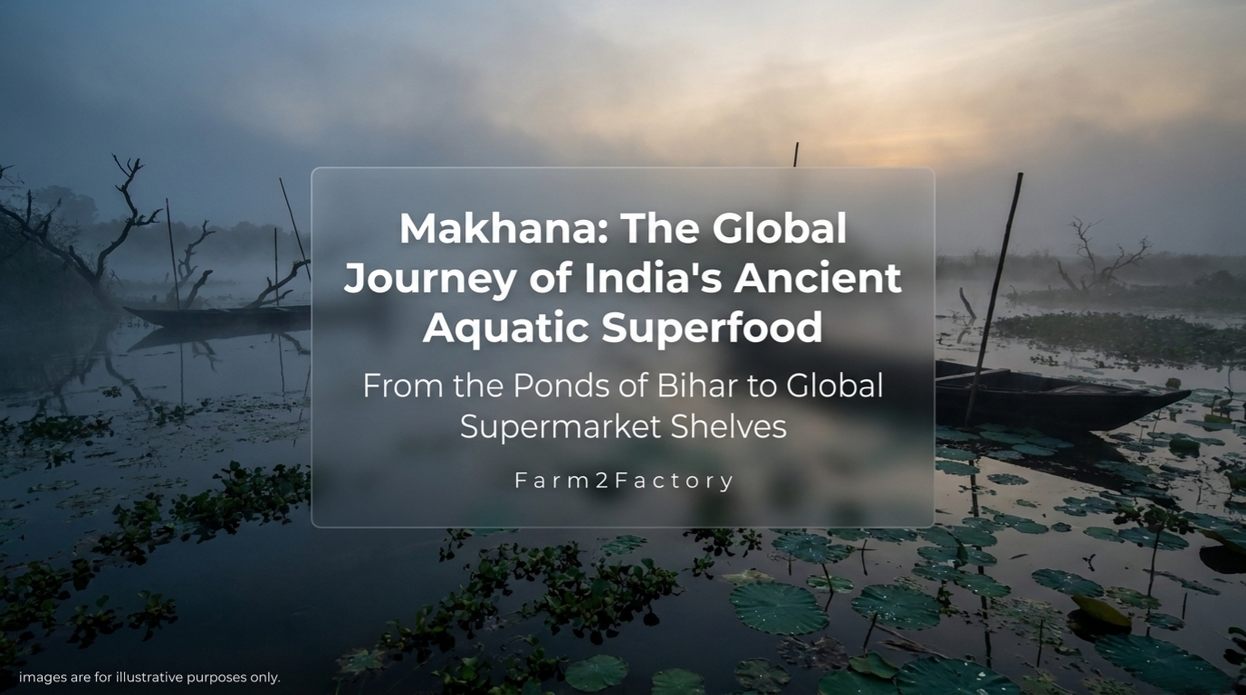 Makhana Global Journey Farm2Factory Makhana Supplier